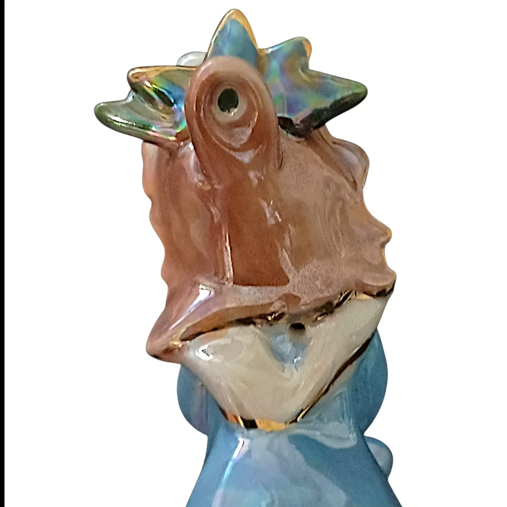 Blue Sky Clayworks Angel Ornament Joy‎ Heather Goldminc Christmas Blue Ceramic